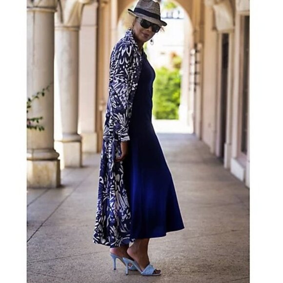 NEW Illusion Waist Shirtdress Set, Tall Medium, PMed, XL - Picture 3 of 3